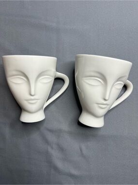 Jonathan Adler Muse Giuliette Mug Set – Pair of 2